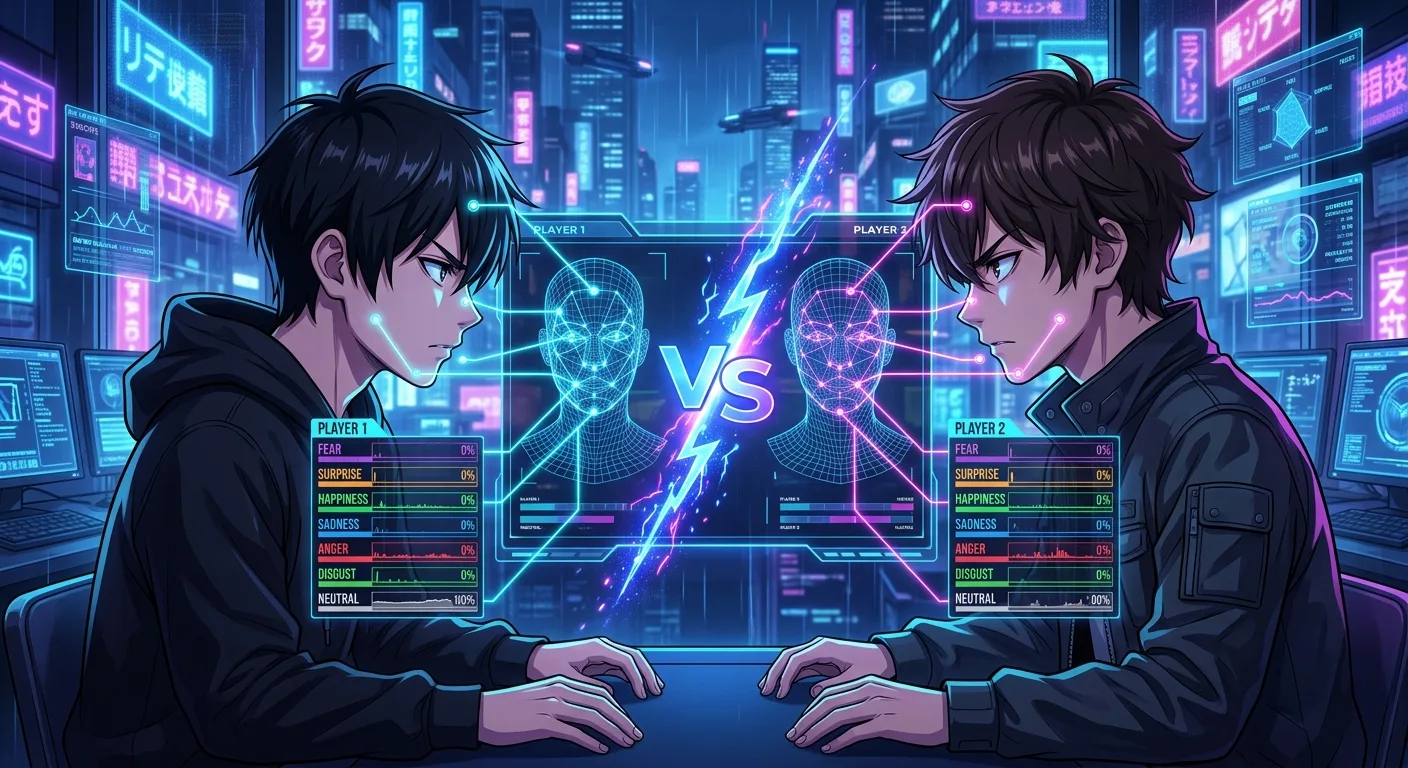 Live Face-Off Poker Face Test